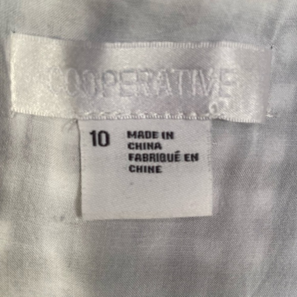 Urban Outfitters Cooperative gingham mini dress, spaghetti straps, sz 10 - Picture 5 of 11